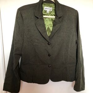 Danny & Nicole grey and green blazer